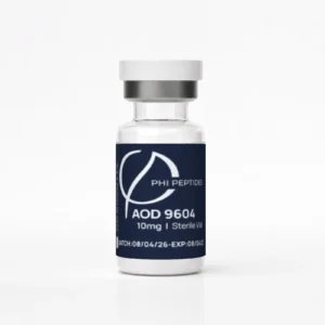 PHI Peptides AOD 9604 10mg Vial - professional supply