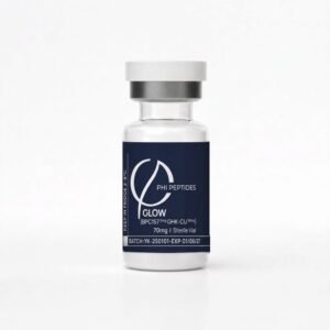GLOW (BPC-157 5mg + GHK-Cu 50mg) Vial